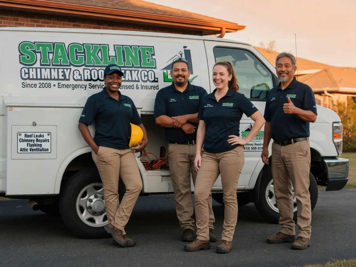 Chimney flashing repair company in Riceville, TN